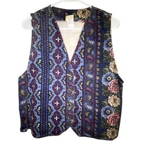 Womens Vintage Denim Vest Size Medium